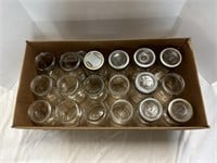 Box Of Canning Jars - not All Have Lids