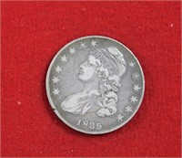 1835 capped bust half dollar