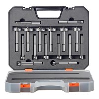 VEVOR Forstner Bit Set, 16 Pcs Forstner Drill