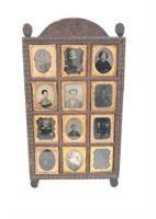 Civil War Tintype Photograph Picture Frame Album