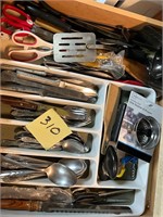 Silverware and miscellaneous drawer