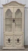 (Z) Wooden China Cabinet (No Shelves 79"x34"x14")