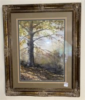 Framed & matted print by Ralph Taylor,