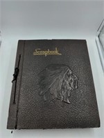 Large Indian Head scrapbook full of WWII