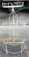 34" Outdoor Floral Stand