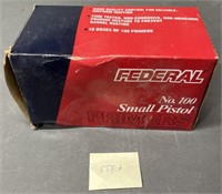 558 cnt Federal Small Pistol Primers