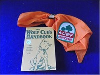 The Wolf Cub's Handbook & Boy Scout's Scarf