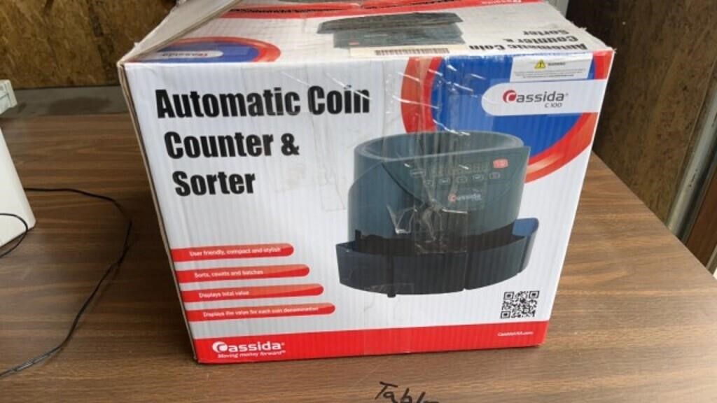 Automatic Coin Counter & Sorter