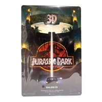 Jurassic Park Movie poster tin, 8x12, come in