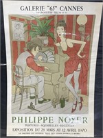 Philippe Noyer Galerie 65 Cannes Exhibition Poster