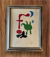 Joan Miró signed