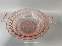 Depression Glass Windsor Pattern 8" Bowl