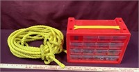 Nylon Rope & Plastic Hardware Organizer