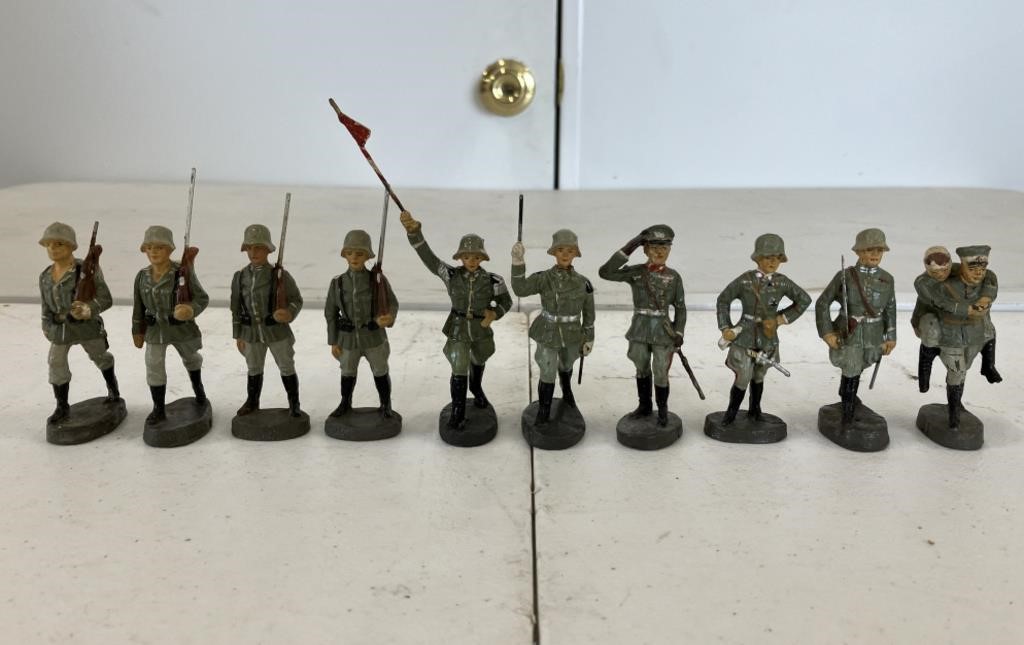 1930-40’s WWII Elastolin German Soldiers Officer