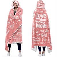 Mothers Day Hooded Blanket