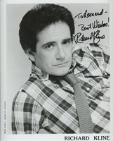 Richard Kline signed Dallas photo