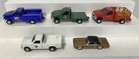 1/64 5 pcs Trucks and Car