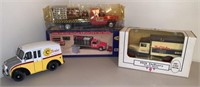 Lot of 3 Vintage Die Cast Delivery Trucks