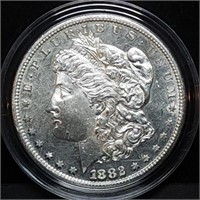 1882-S Morgan Silver Dollar Gem BU