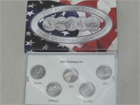 2007 Platinum Edition State Quarters