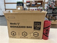 Medic Biohazard Bags 150 Count