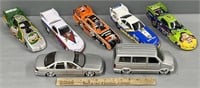 7 Die-Cast Cars Lot Collection