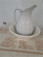 Pitcher and basin