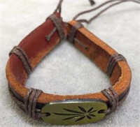 Leather bracelet