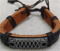 Leather bracelet