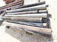 14-Creosote 8 ft posts