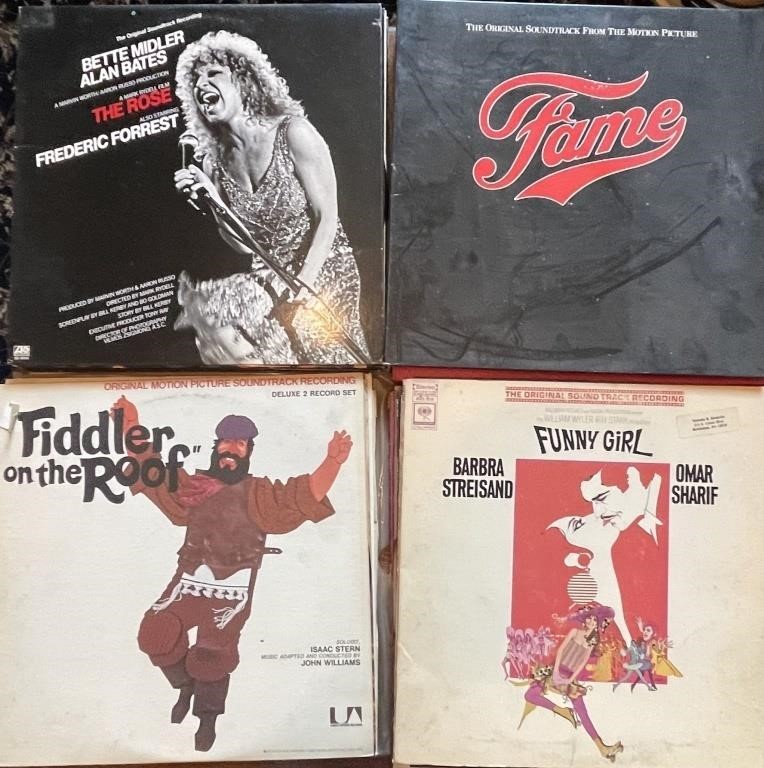 Vinyl Record Albums Movie Soundtrack Broadway