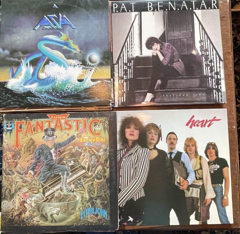 Vinyl Album Records 80s Rock