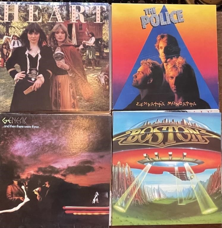 Vinyl Record Albums 80’s Rock