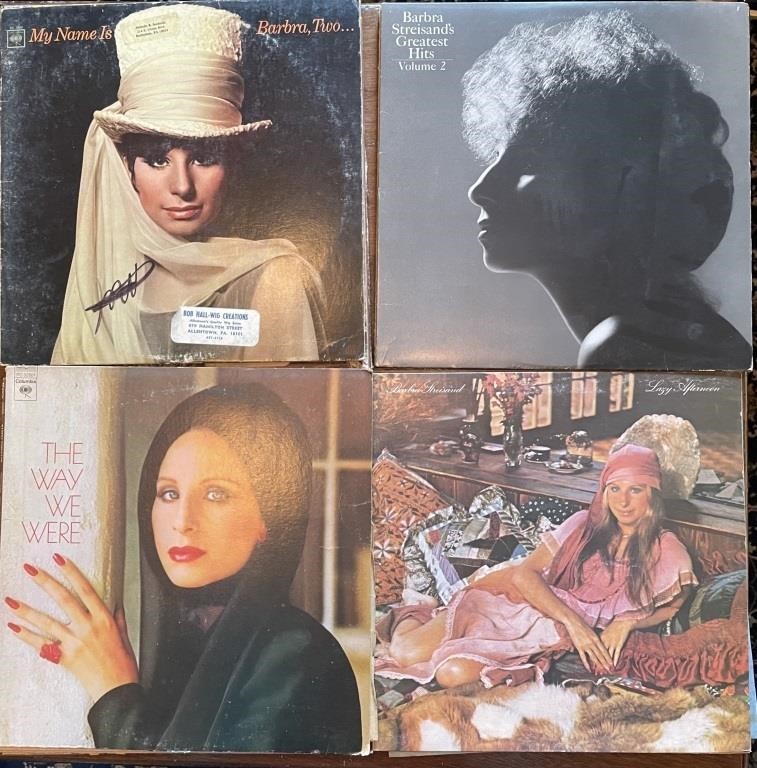 Vinyl Record Albums Barbra Streisand