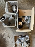 3 boxes of u/g sprinkler parts