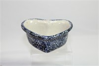 Heart Shaped Stoneware Bowl