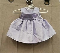 George Purple Dress- Size 0-3Months