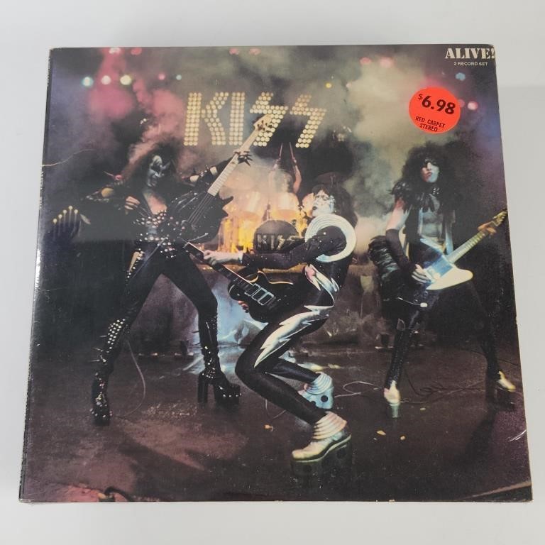 KISS CASABLANCA ALIVE! LP RECORD ALBUM SET SEALED