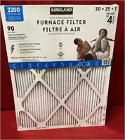 Kirkland 20" x 25” x 1” Furnace Filter 4 Pack