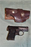 Browning Arms Company cal. 6mm35 semi-auto pistol,