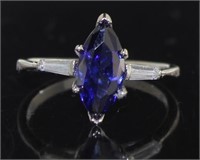 Marquise Cut 3.00 ct Tanzanite Dinner Ring