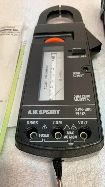 Sperry snap around voltmeter