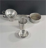 Vintage Aluminum toys/ canning Ware