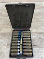 CONTAINER OF 44 SPECIAL ROUNDS