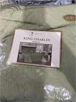King Charles Queen Bedspread - Charleston