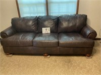 Ashley Furniture leather three cushion couch