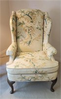 Upholstered Wing back Armchair