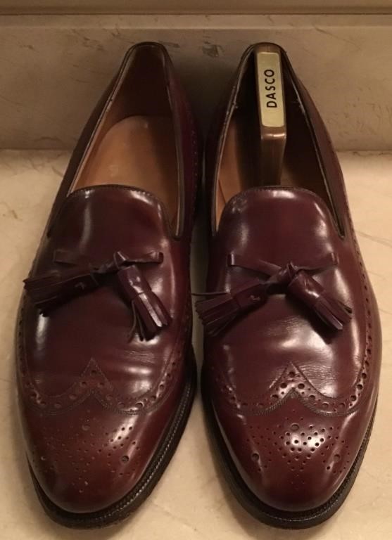 JOHNSTON MURPHY ARISTOCRAFT LEATHER SHOES 10D