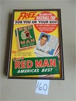 Red Man Tobacco Advertisement