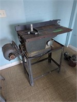 Vintage Craftsman Table Saw With Stand Located